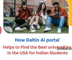 How Daltin Ai portal helps to Find the Best universities in the USA for Indian Students