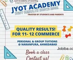 Jyot Academy ,  11th, 12th commerce coaching in navrangpura ahmedabad