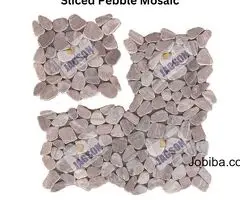 Sliced Pebble Mosaic