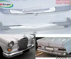 Mercedes W110 EU style bumpers new (1961 - 1968)